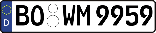 BO-WM9959