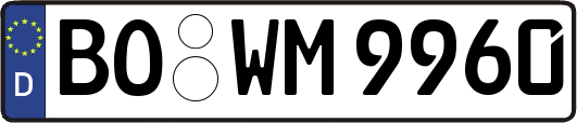 BO-WM9960
