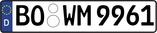 BO-WM9961