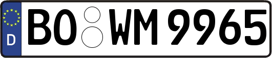 BO-WM9965