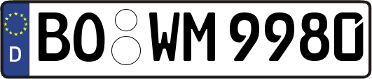 BO-WM9980