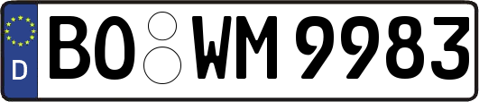 BO-WM9983