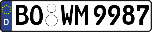 BO-WM9987