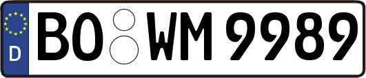 BO-WM9989