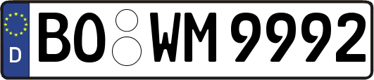 BO-WM9992