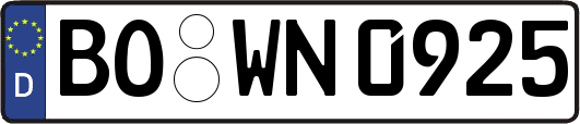 BO-WN0925