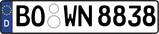 BO-WN8838