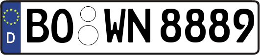 BO-WN8889