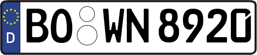 BO-WN8920