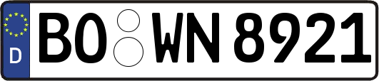BO-WN8921