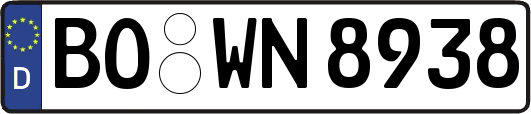 BO-WN8938