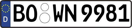 BO-WN9981