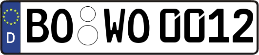 BO-WO0012