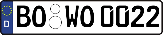 BO-WO0022