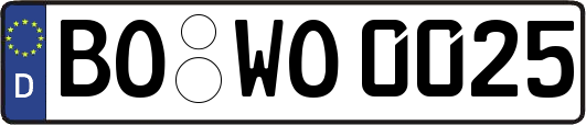BO-WO0025