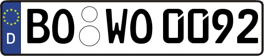 BO-WO0092