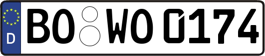 BO-WO0174