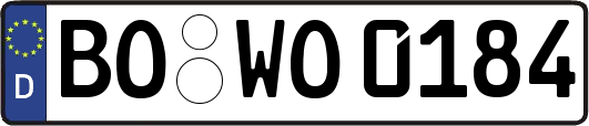 BO-WO0184
