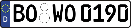 BO-WO0190