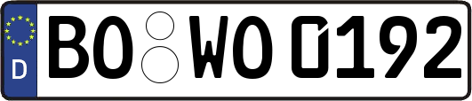 BO-WO0192