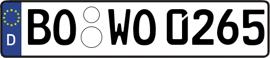 BO-WO0265