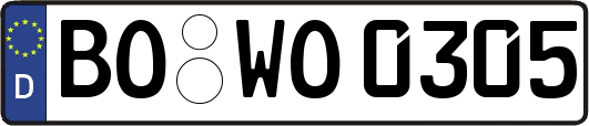 BO-WO0305