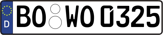 BO-WO0325