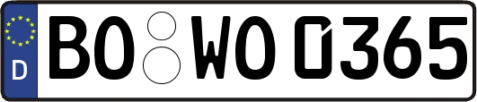 BO-WO0365