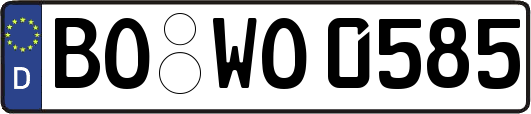 BO-WO0585