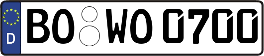 BO-WO0700