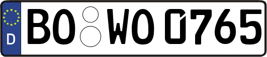 BO-WO0765