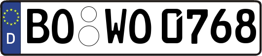 BO-WO0768