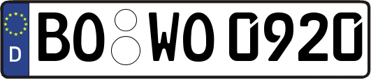 BO-WO0920