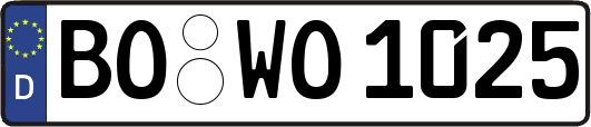 BO-WO1025