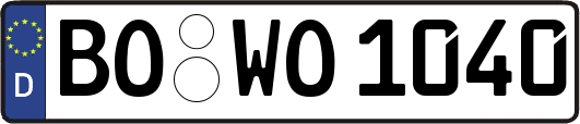 BO-WO1040