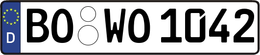 BO-WO1042
