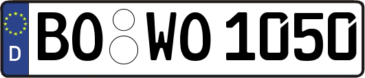 BO-WO1050
