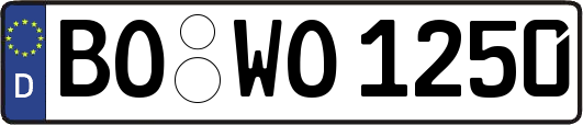 BO-WO1250