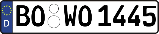 BO-WO1445