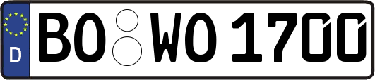 BO-WO1700
