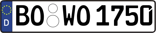 BO-WO1750
