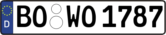 BO-WO1787