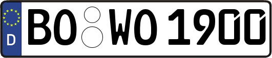 BO-WO1900