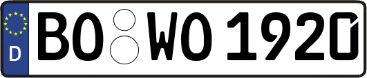 BO-WO1920