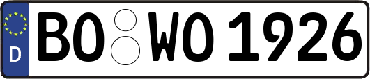BO-WO1926