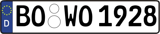 BO-WO1928