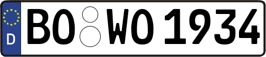 BO-WO1934