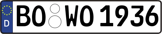 BO-WO1936