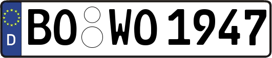 BO-WO1947