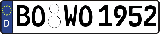 BO-WO1952